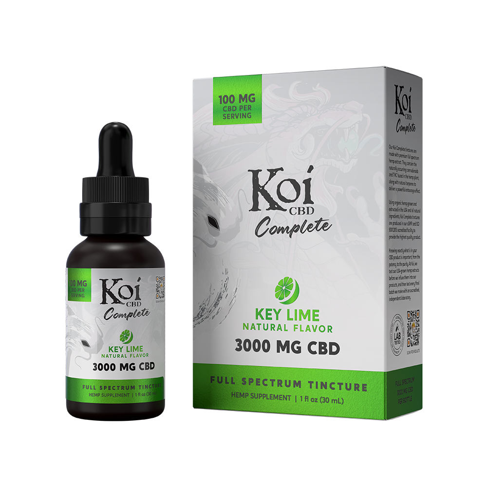 Buy Full Spectrum CBD Tincture: 1000mg, 3000mg, 5000mg | Koi – Koi CBD