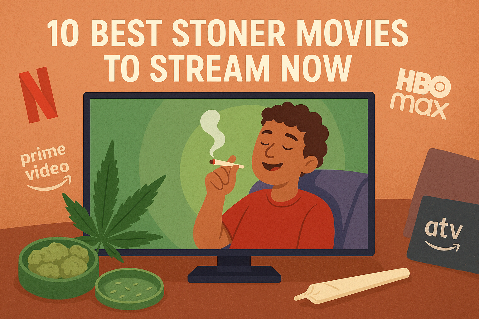 The 10 Best Stoner Movies To Stream Now (and what to pair them with)