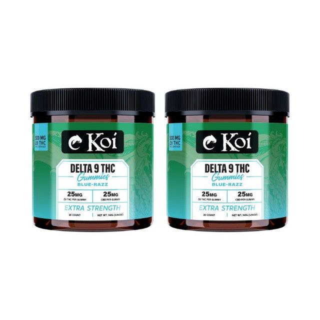 Buy Extra Strength 25mg Delta 9 THC Gummies | Koi CBD