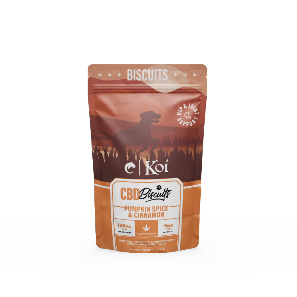 Koi CBD Dog Biscuits | Joint Support Front