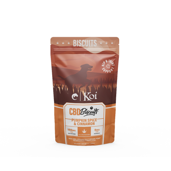 Koi CBD Dog Biscuits | Joint Support Front