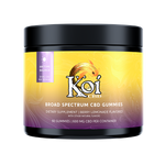 Broad Spectrum CBD Gummies by Koi CBD 60-count jar