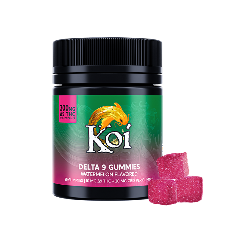 Delta 9 Gummies by Koi in Watermelon