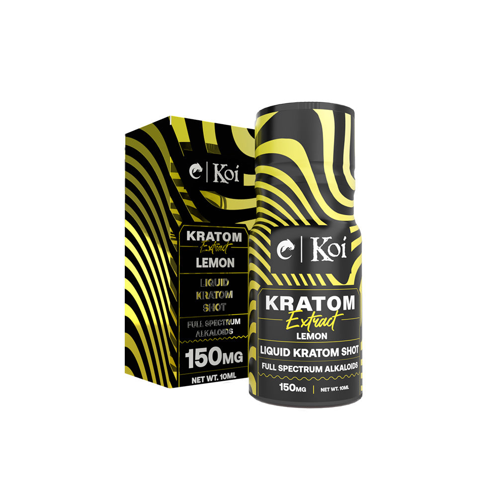 Kratom Liquid Shots - Lemon Single