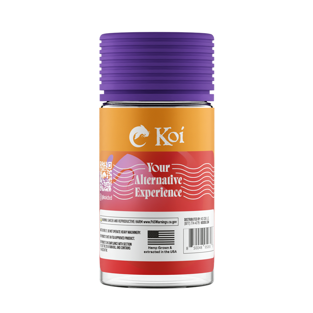 THCA Mini Pre-Rolls, Kief-Infused Back of Container - Indica