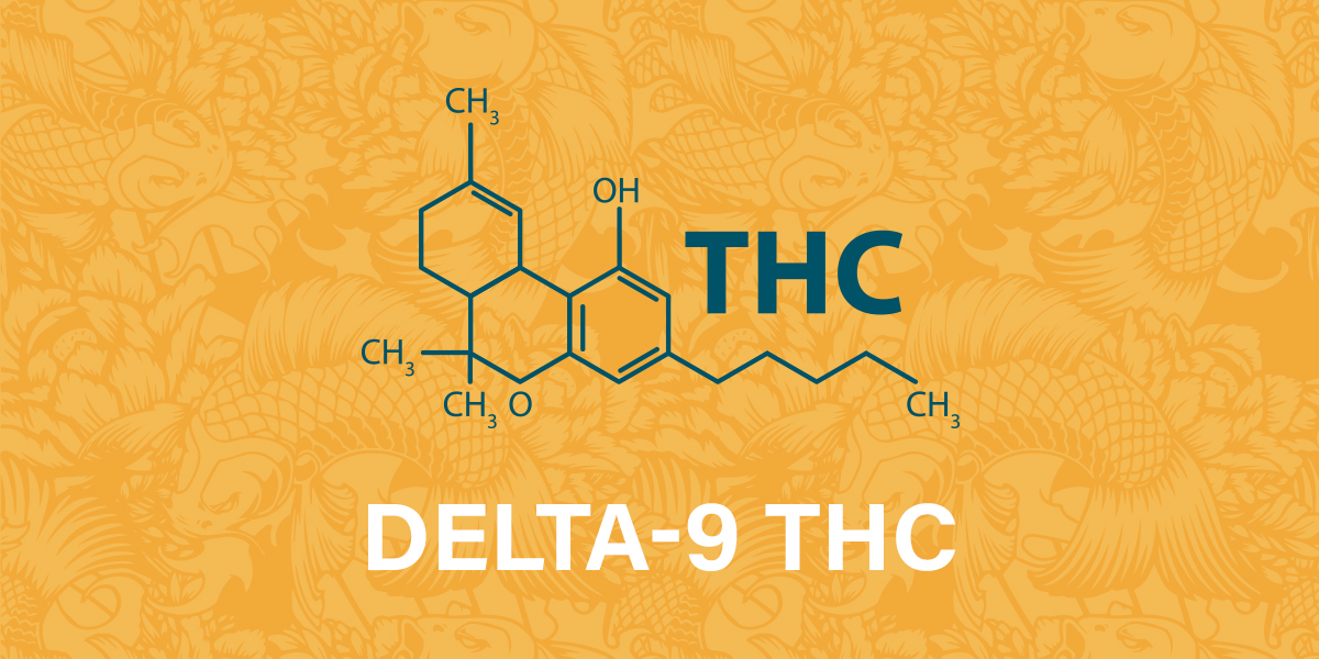 Delta 9 THC molecule