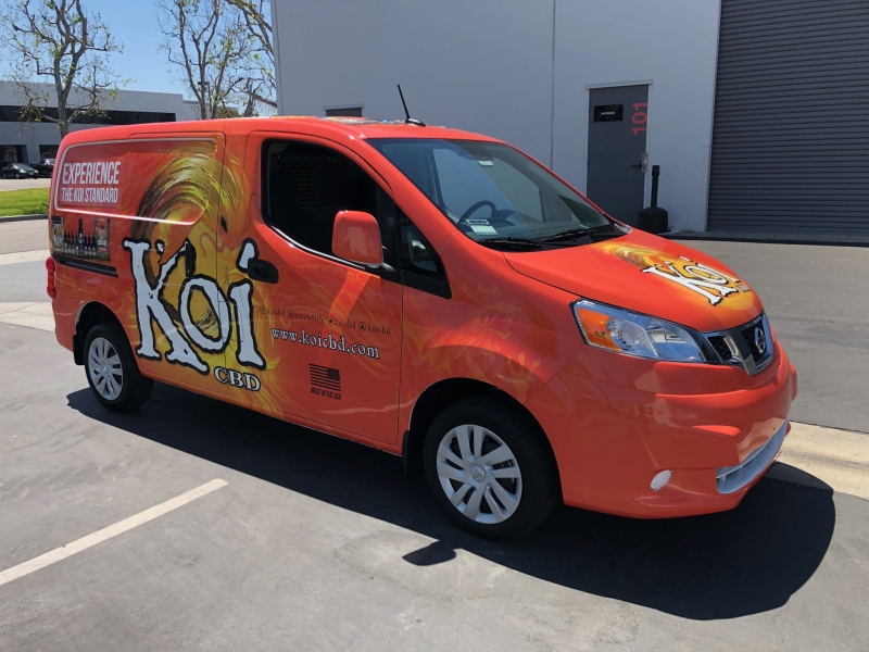 Koi CBD van