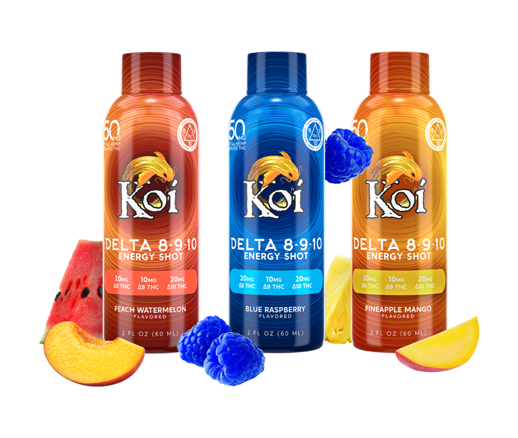 Koi Delta 8-9-10 THC Energy Shots