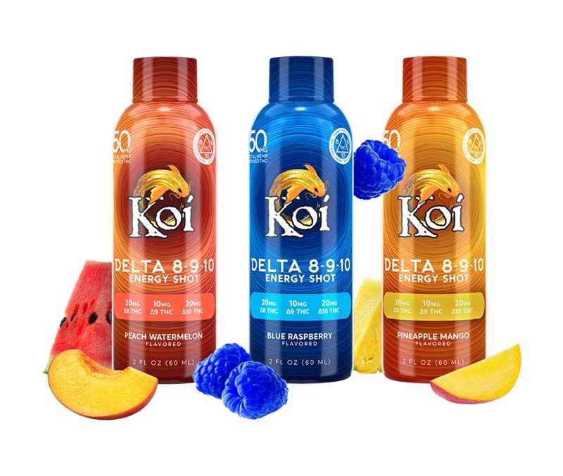 Koi Delta 8-9-10 THC Energy Shots