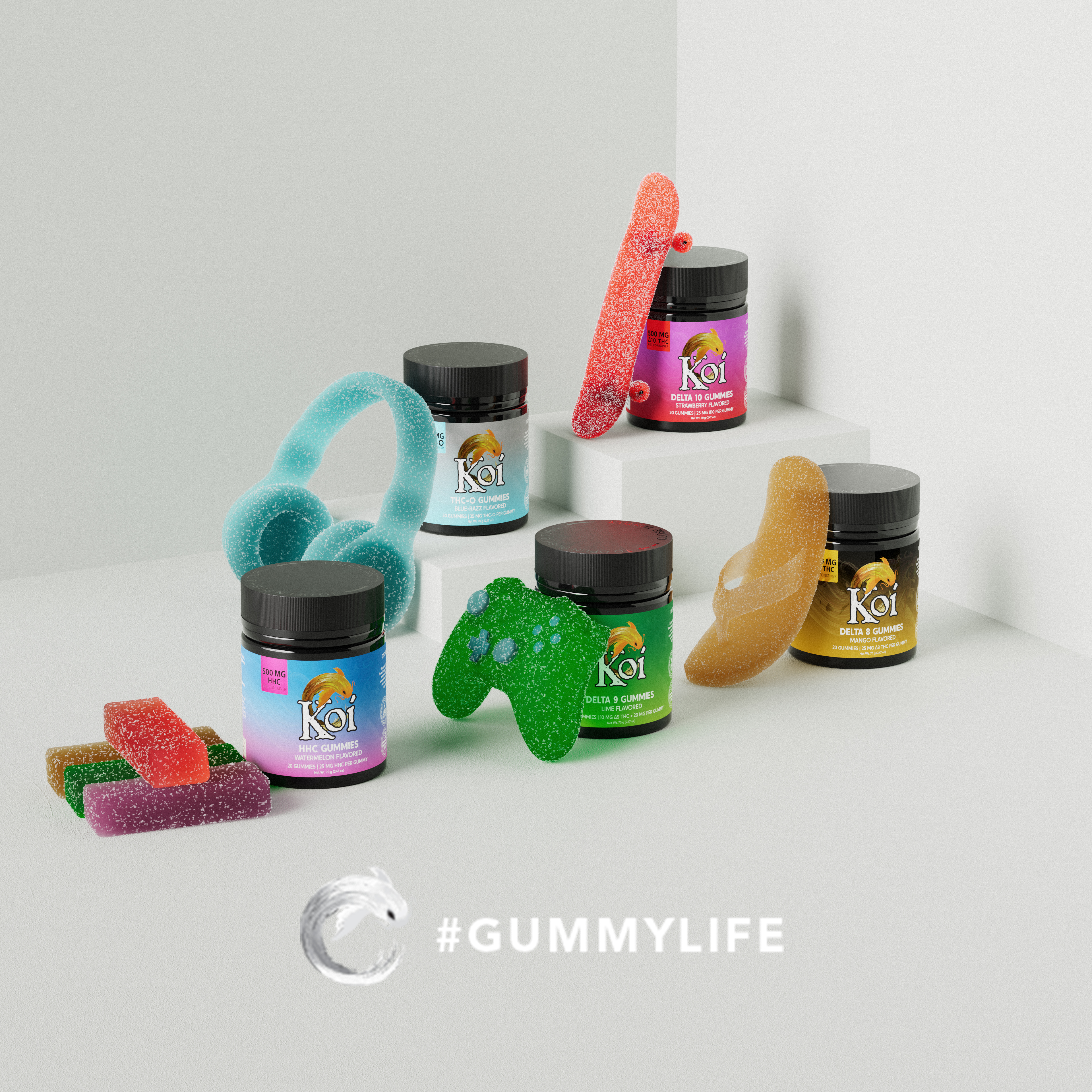 Koi Gummy Life Group Shot