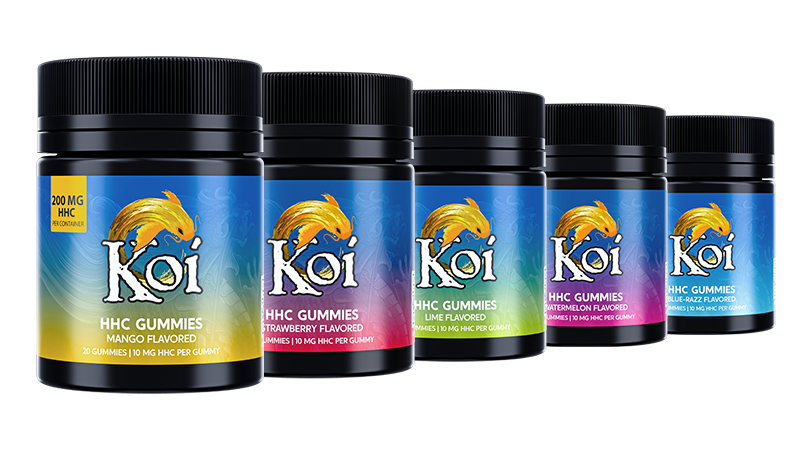 Jars of Koi HHC Gummies