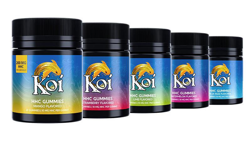 Jars of Koi HHC Gummies