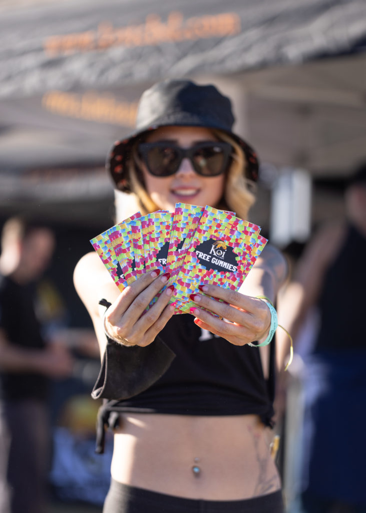 Koi CBD at Cali Vibes with Free Gummies Offer