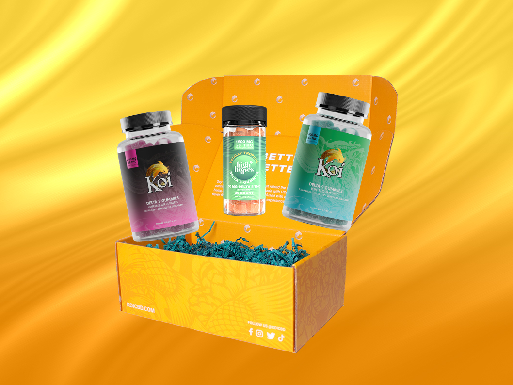 delta 8 and delta 9 gummies gift box